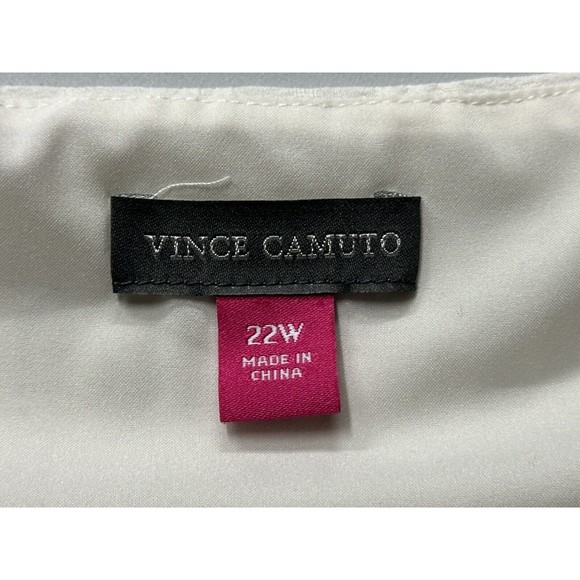 Vince Camuto Sheath Dress With Waist Tie Size 22W BD2432 - Picture 12 of 13